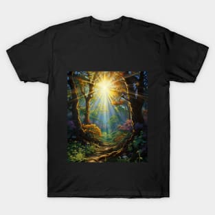 Radiant Forest Pathway T-Shirt